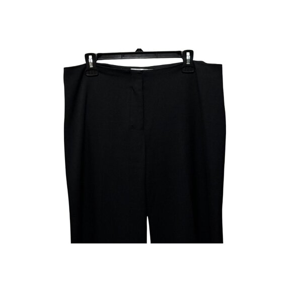 MM.LaFleur Womens Clooney Light Twill Trouser Pants Size 10 Black Wide leg - Picture 7 of 9